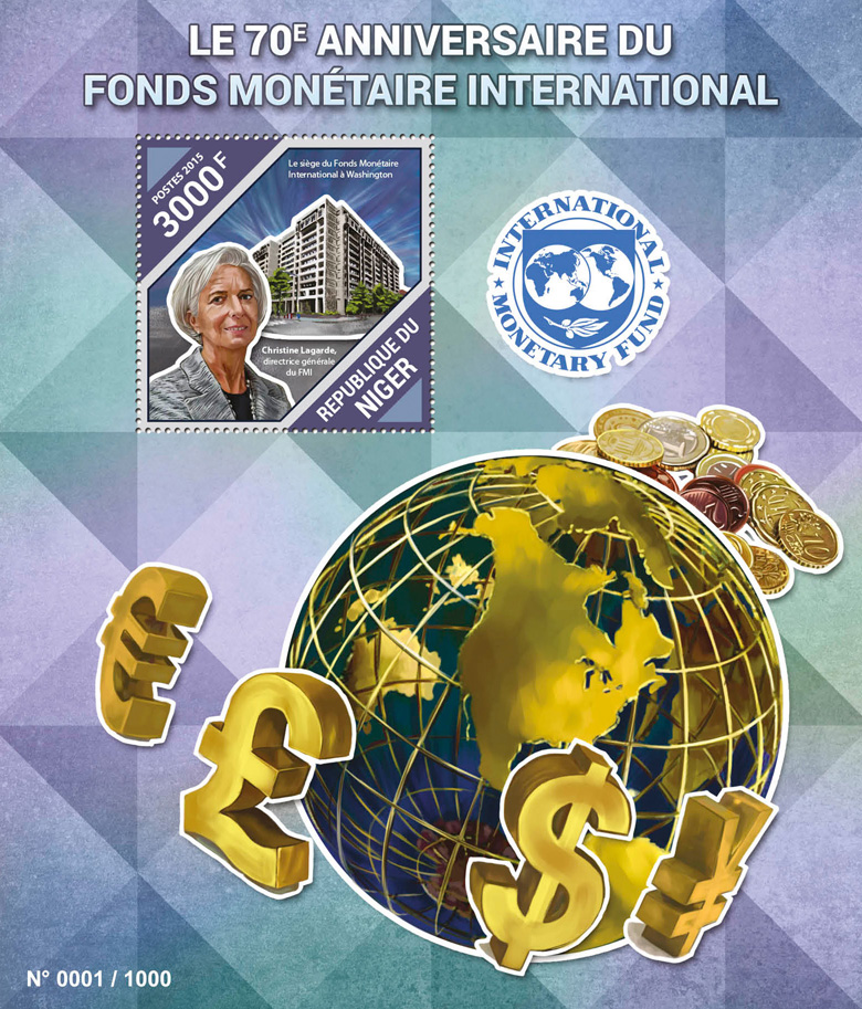 International monetary fund - Issue of Niger postage stamps